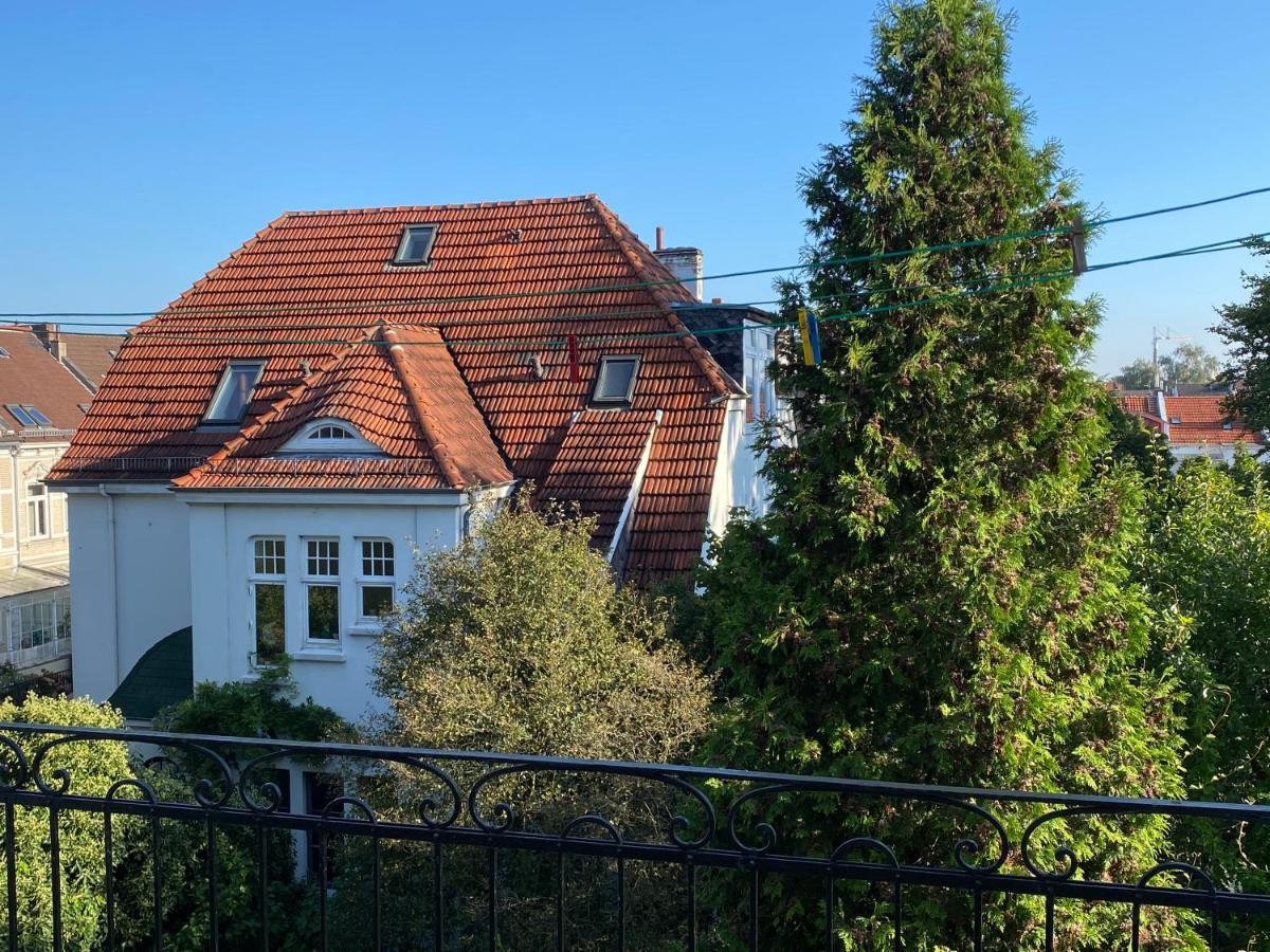 Jugendstil-Traumwohnung direkt am Weserstadion BRE Exterior foto